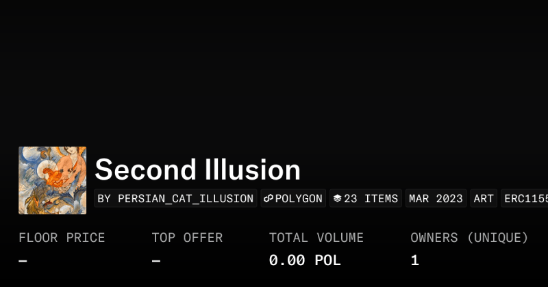 One Illusion Collection Opensea - Nature Backgrounds - Classic High Resolution Collection