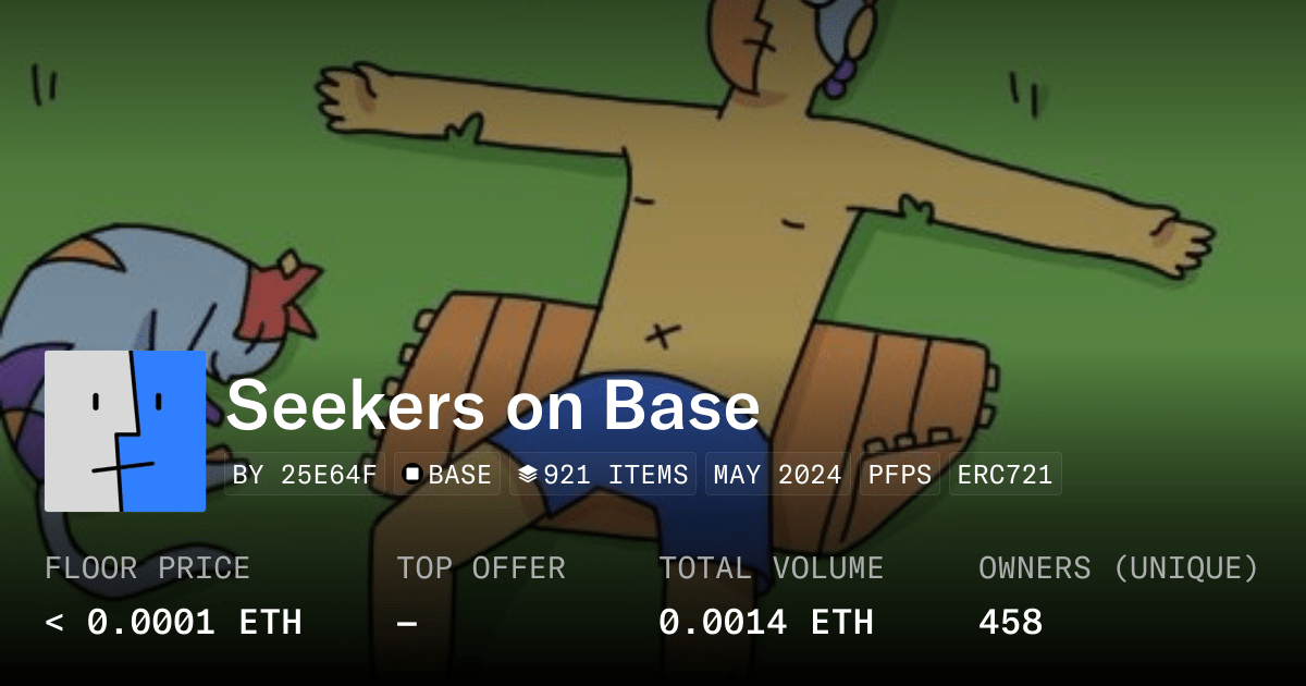 Seekers On Base Collection Opensea