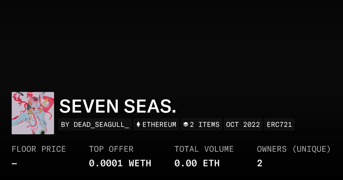 Seven Seas Collection Opensea