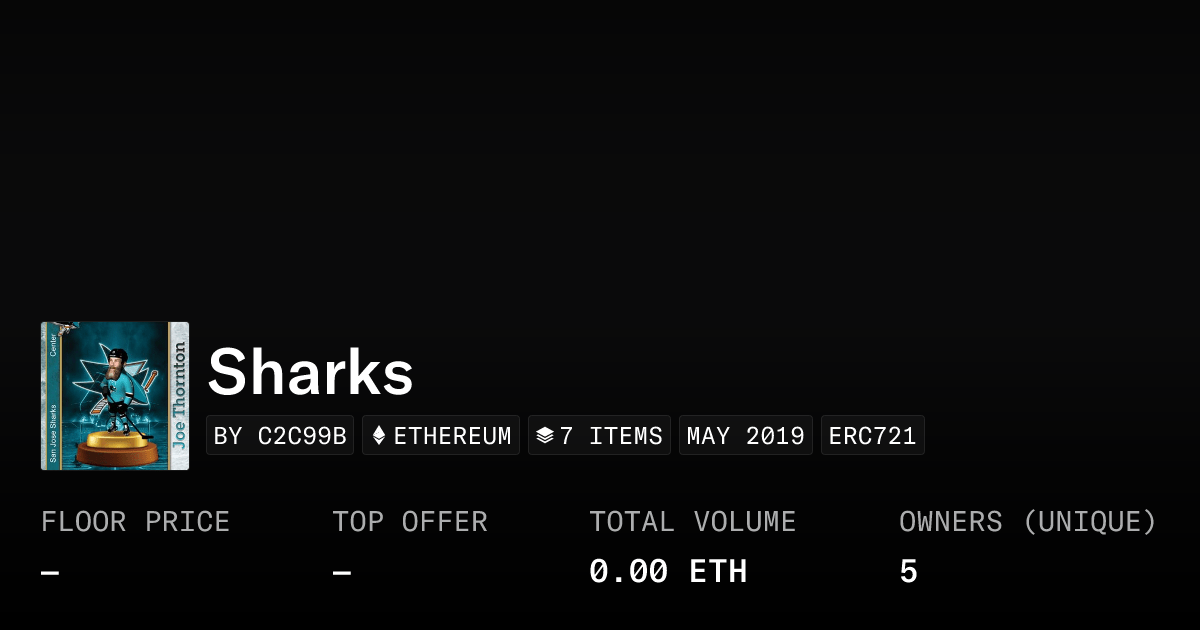 Sharks Collection Opensea