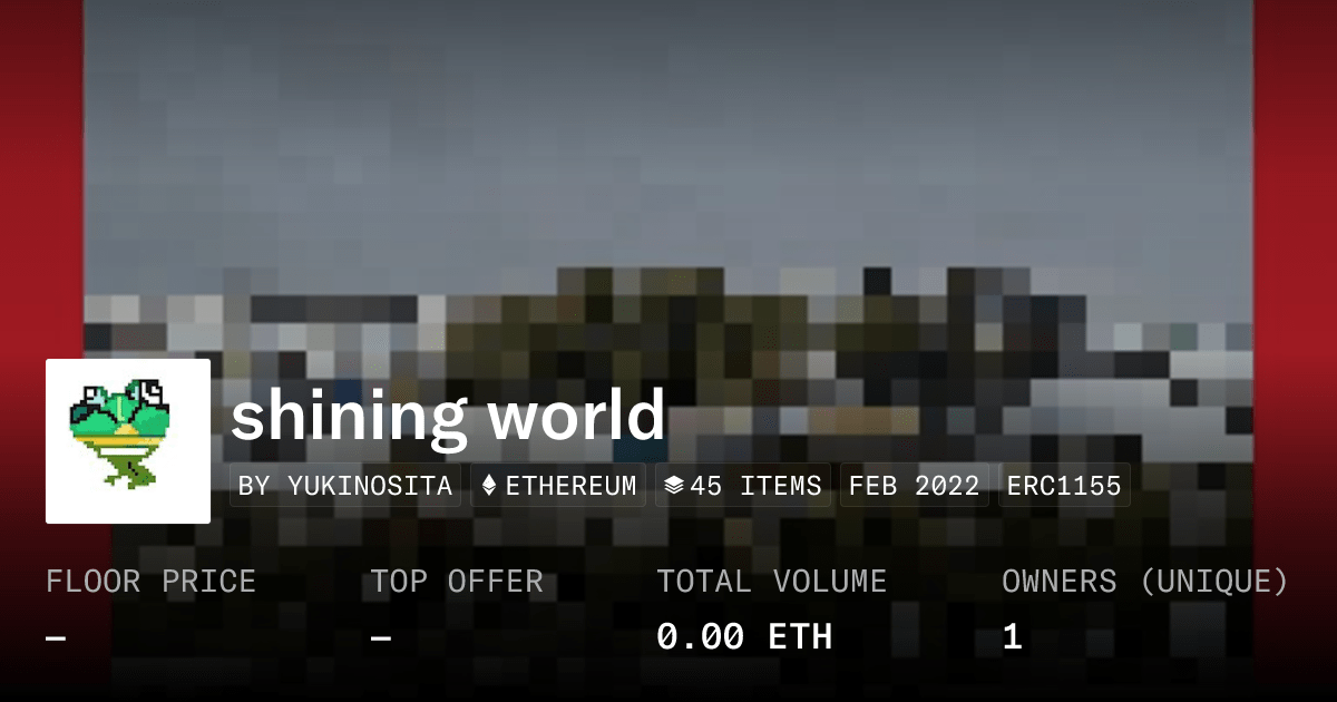 Shining World Collection Opensea