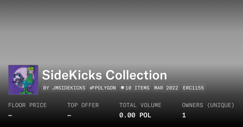 Sketchy Sidekicks Collection Opensea - Abstract Illustration Collection - High Resolution Quality