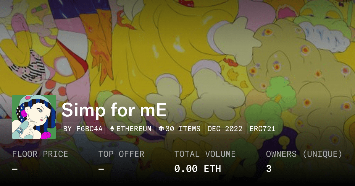 Simp For Me Collection Opensea