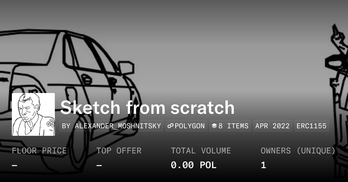 Sketch From Scratch Collection Opensea