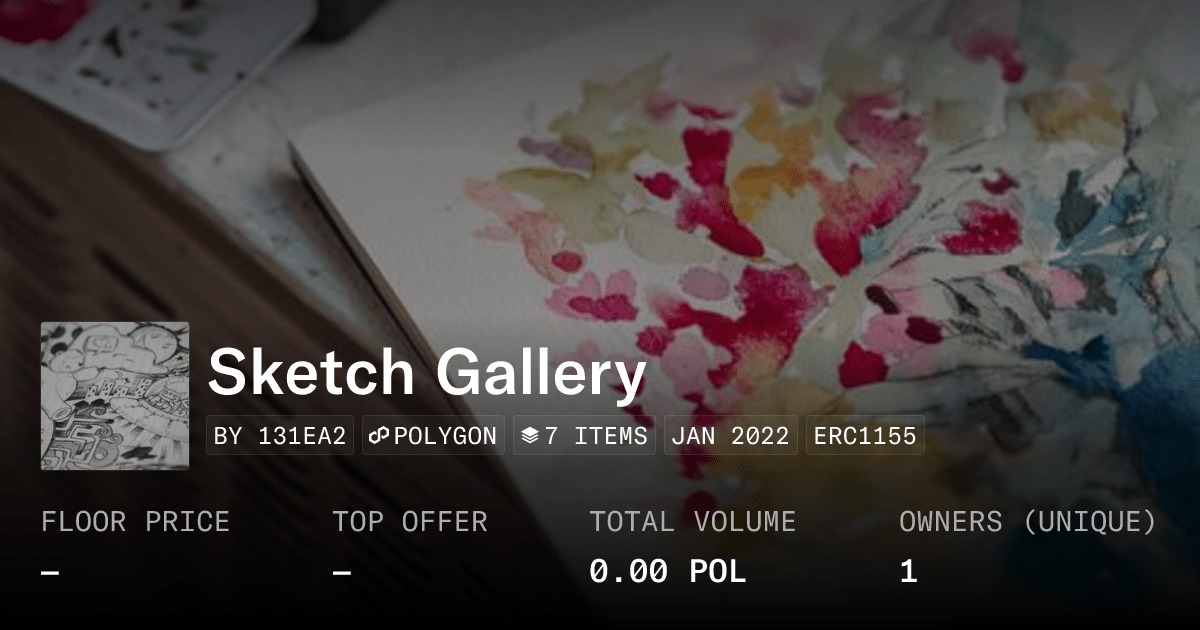 Sketch Gallery Collection Opensea