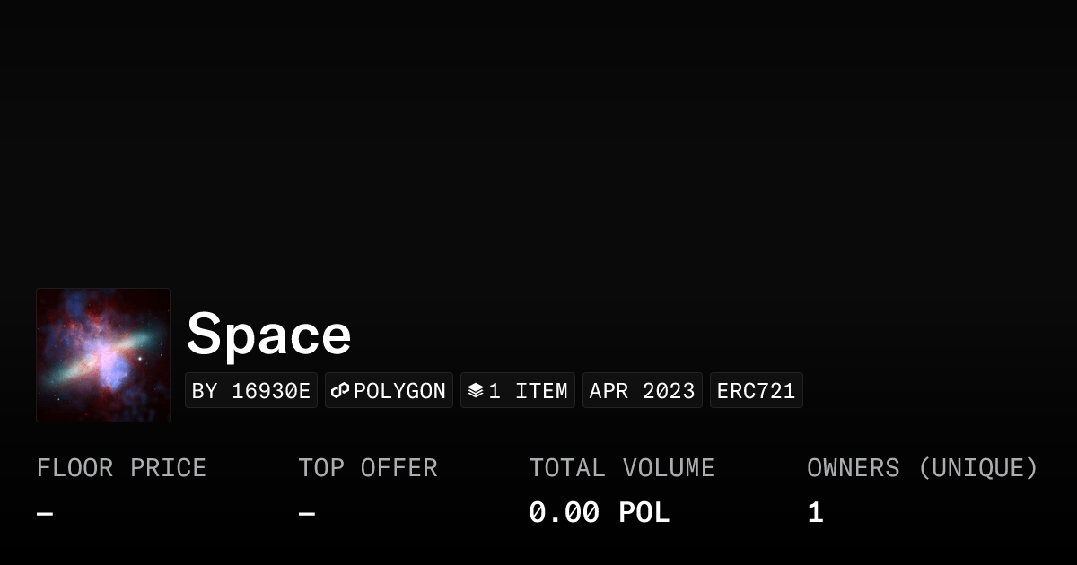 Space - Collection | OpenSea