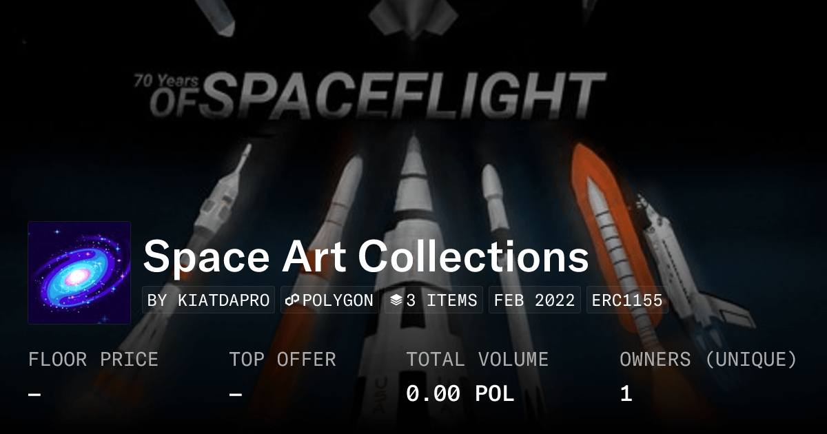 Space Art Collections Collection Opensea