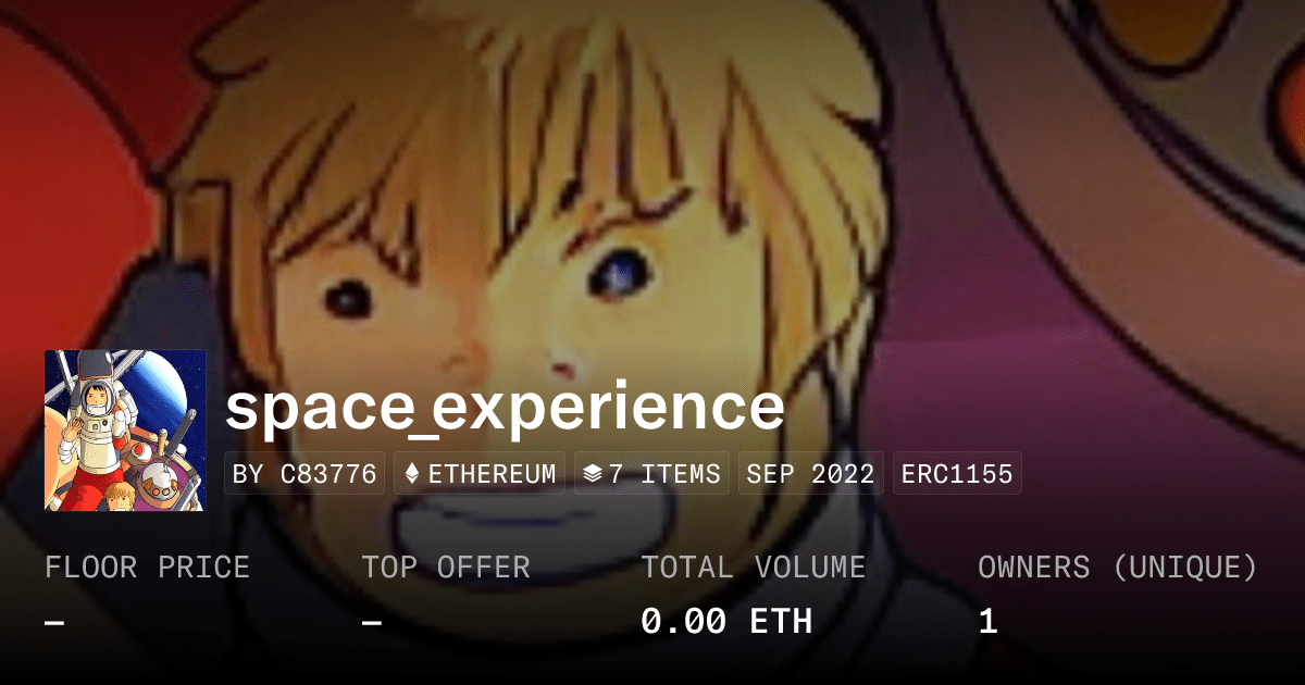 Space Experience Collection Opensea