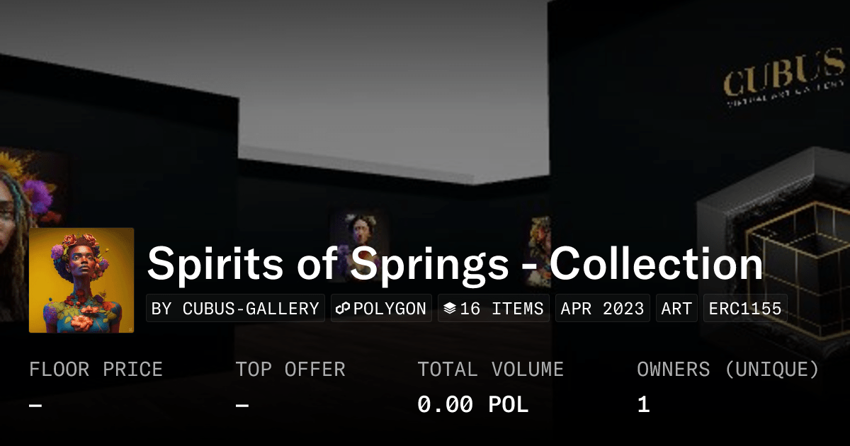 Spirits Of Springs Collection Collection Opensea