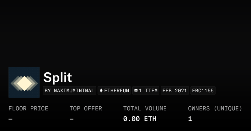 Split Etherhead Collection Opensea Pro - Minimal Photos - Perfect 4K Collection