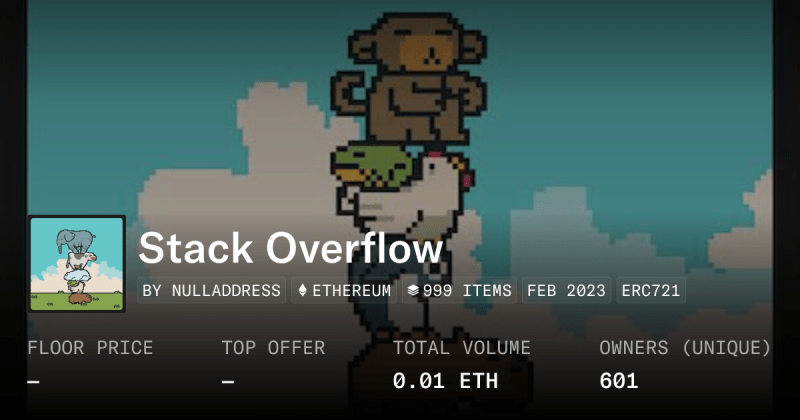 Project Overflow Collection Opensea - Colorful Arts - Premium Desktop Collection