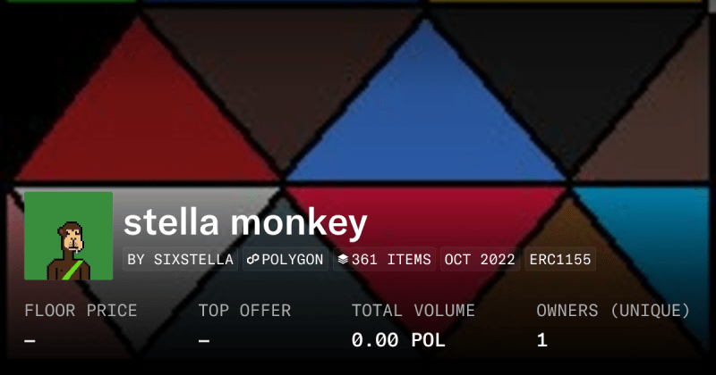 Stella Monkey Collection Opensea - Download Amazing Vintage Photo | Ultra HD