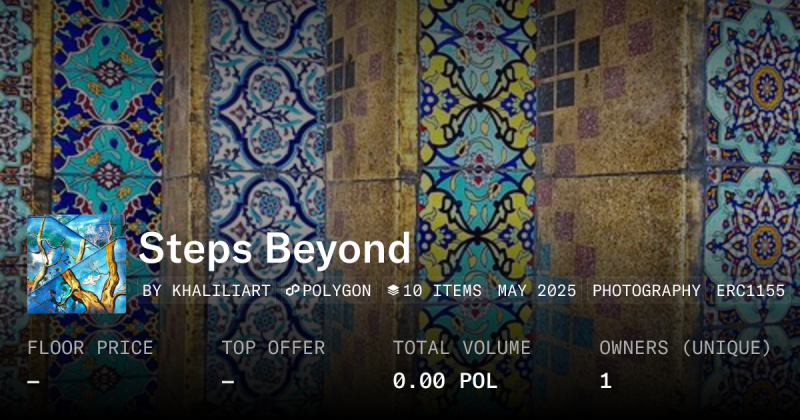 Step Beyond Collection Opensea - Perfect Mobile Nature Patterns | Free Download