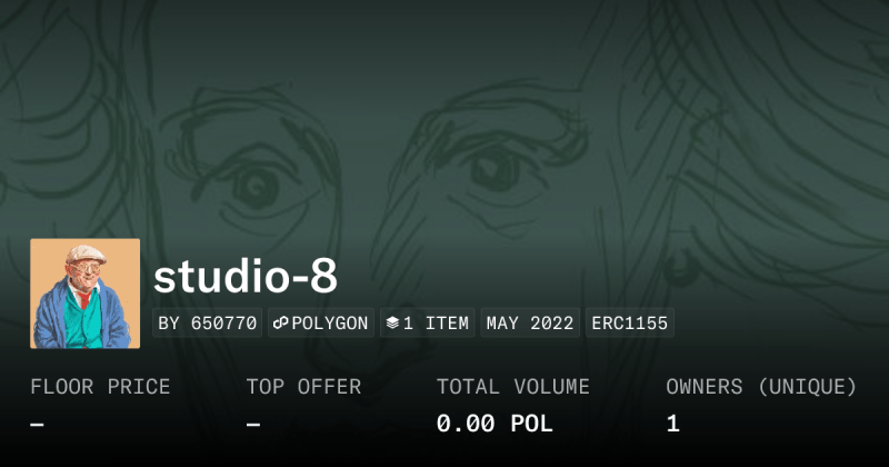 Studio 8 Collection Opensea - Space Background Collection - Desktop Quality