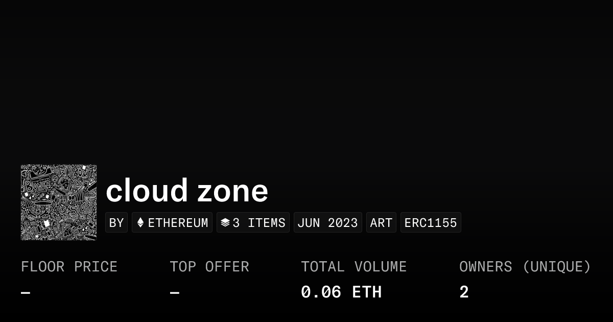 Cloud Zone Collection Opensea
