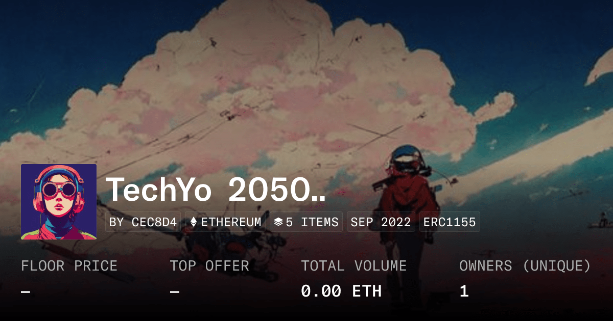 Techyo 2050 Collection Opensea