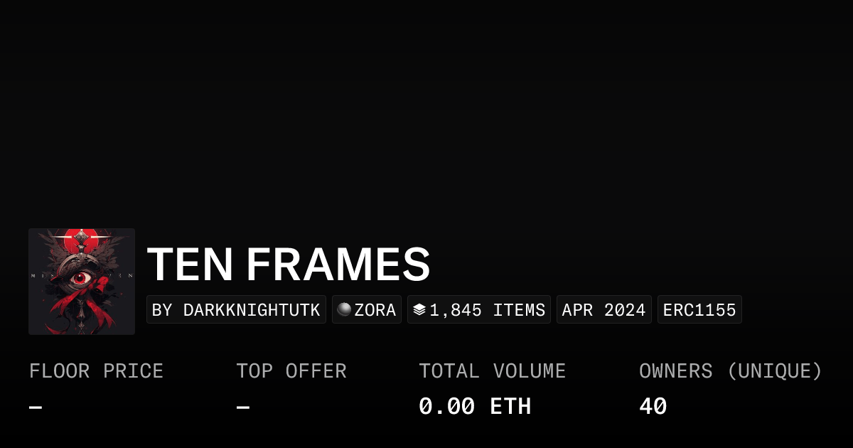 TEN FRAMES - Collection | OpenSea