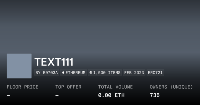 Collection 111 Collection Opensea - Ultra HD Dark Art - Retina