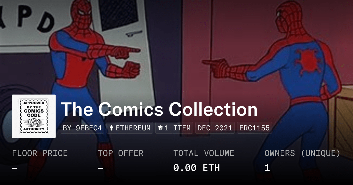 The Comics Collection Collection Opensea