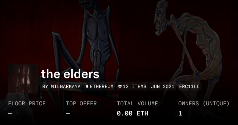 Fantasy Elders Collection Opensea - Premium Sunset Pattern Gallery - 4K