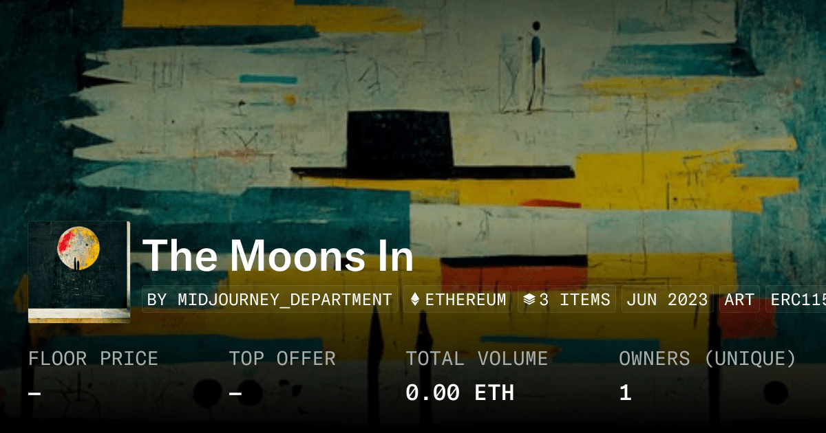 The Moons In Collection Opensea