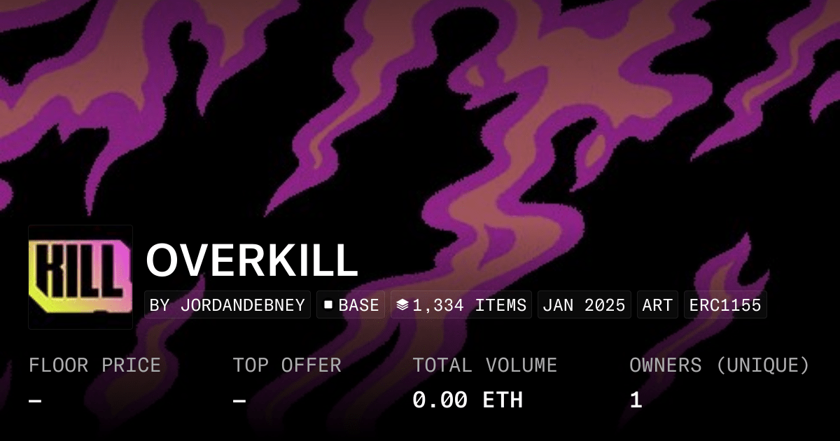 Overkill Collection Opensea