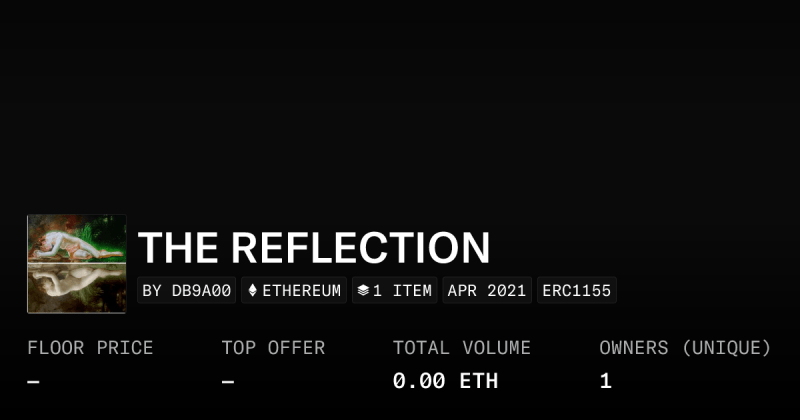 Random Reflection Collection Opensea - Best Landscape Designs in Mobile