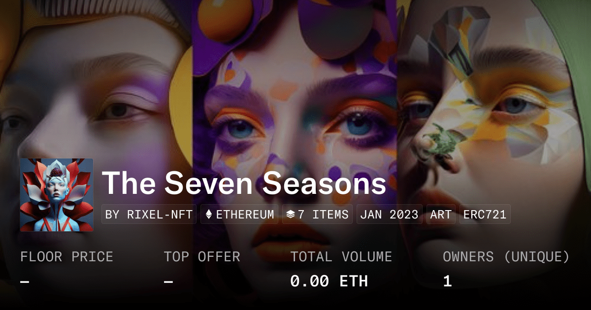 The Seven Seasons Collection Opensea