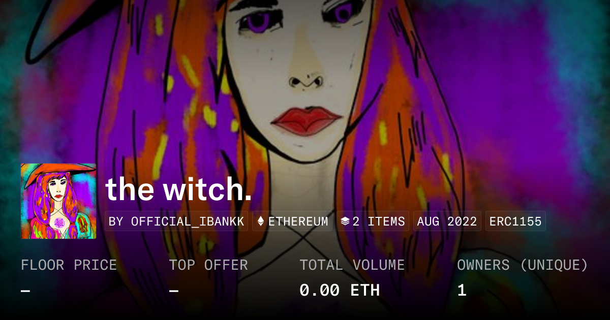 The Witch Collection Opensea