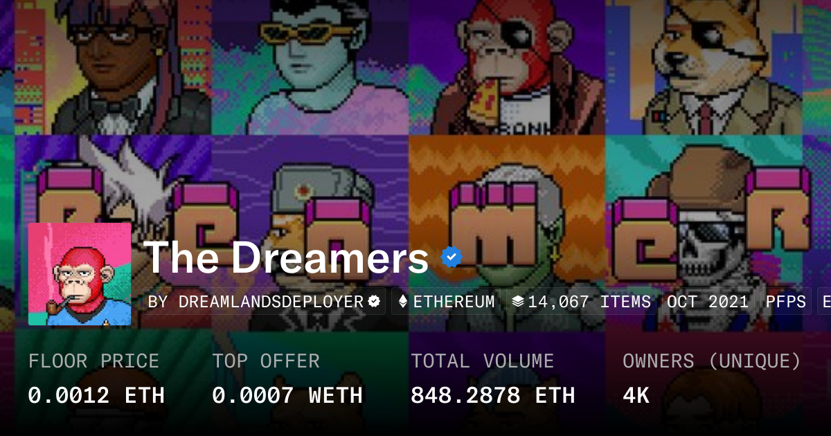 The Dreamers Collection Opensea