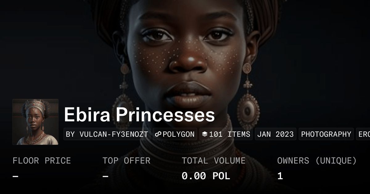 Ebira Princesses Collection Opensea