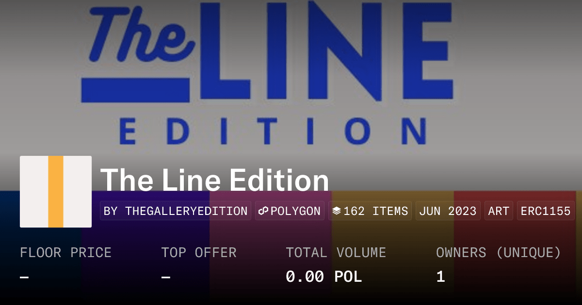 The Line Edition Collection Opensea