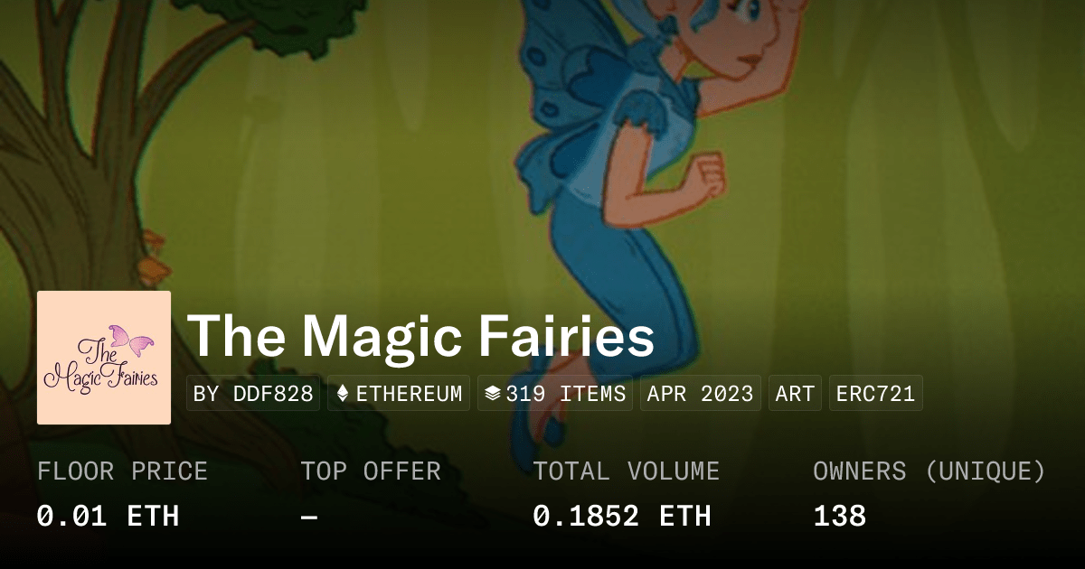 The Magic Fairies Collection Opensea