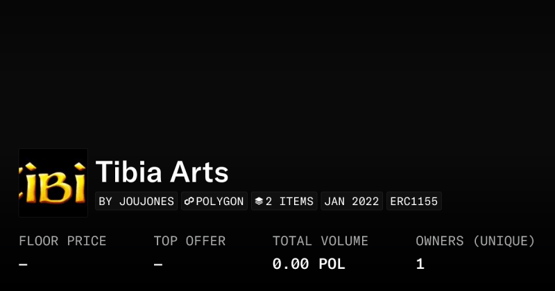 Tibia Collection Opensea - Full HD Vintage Pictures for Desktop