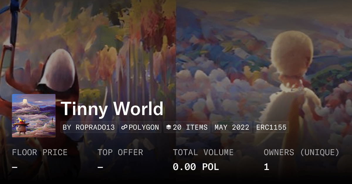 Tinny World Collection Opensea