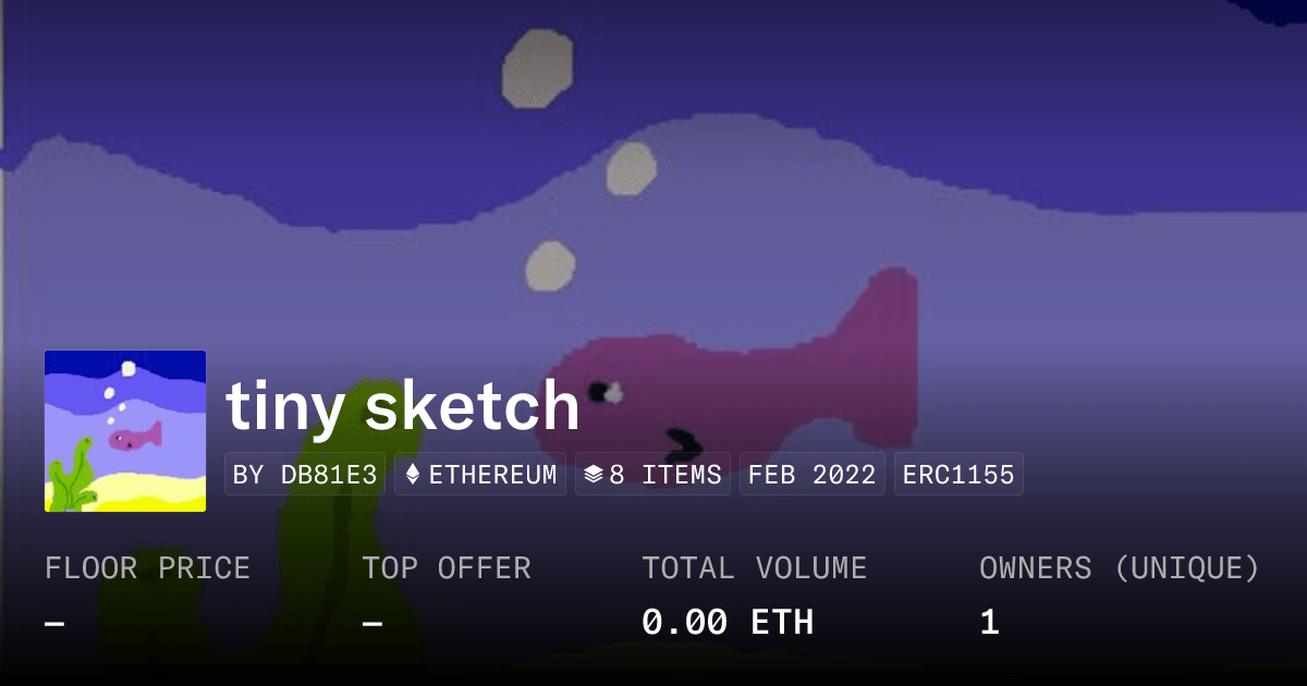 Tiny Sketch Collection Opensea