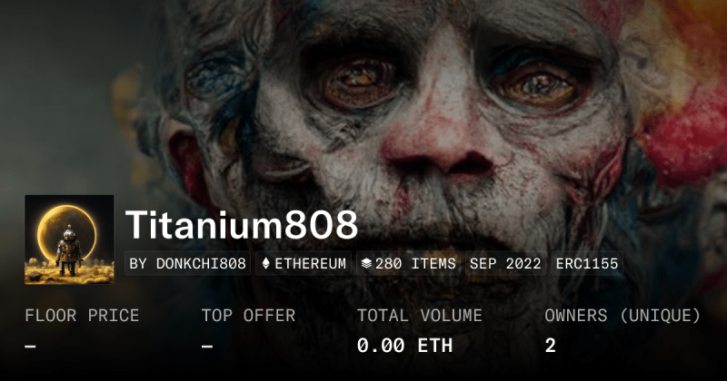 Frozen Collection By Titanium Collection Opensea - Gorgeous Vintage Pattern - Mobile