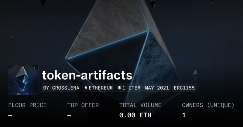 Token Artifacts Collection Opensea - Premium Gradient Illustration Gallery - Ultra HD