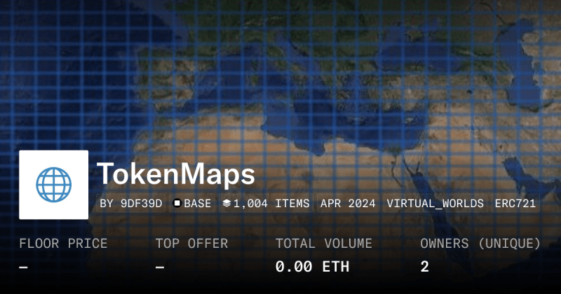 Tokenmaps Collection Opensea - Premium Light Illustration Gallery - 4K