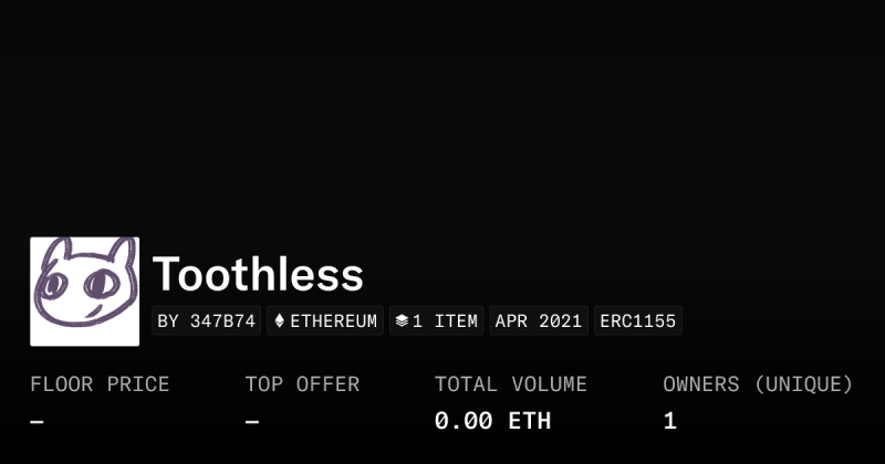 Toothless 1 Collection Opensea - Download Ultra HD Gradient Picture | 8K