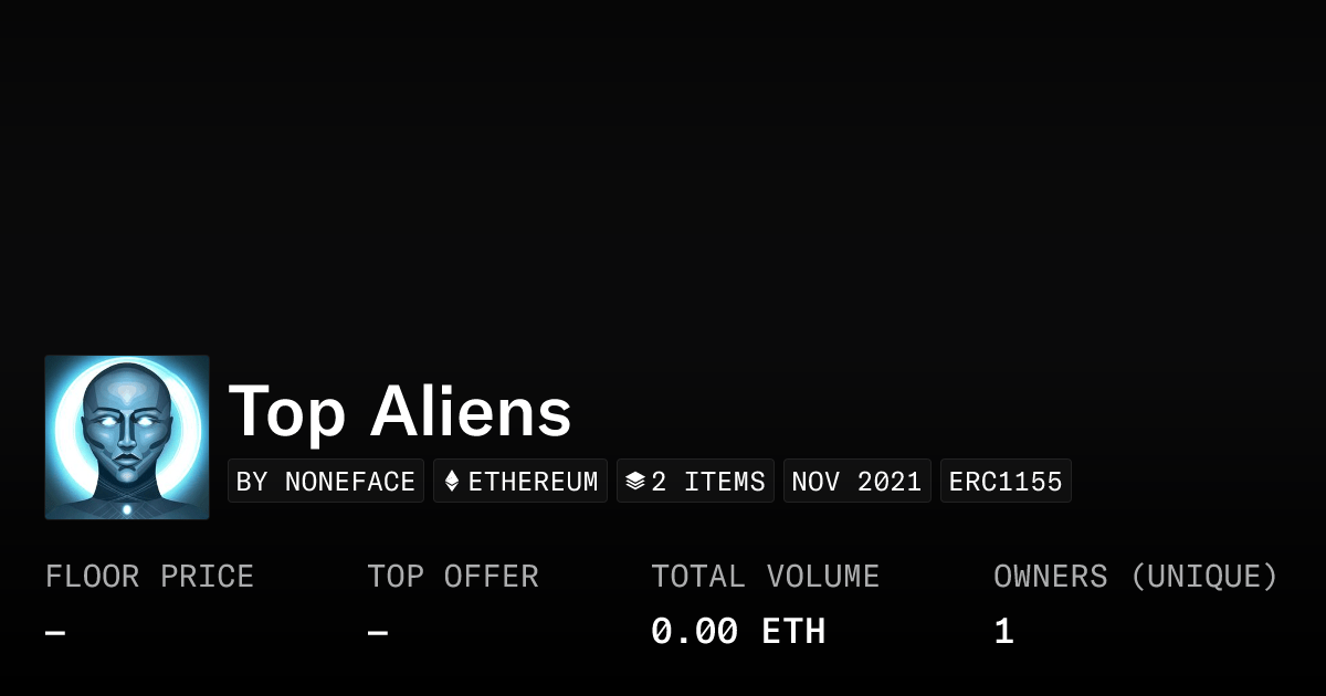 Top Aliens Collection Opensea