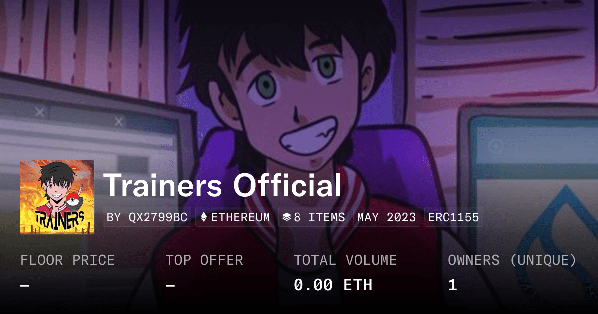 Trainers Official Collection Opensea