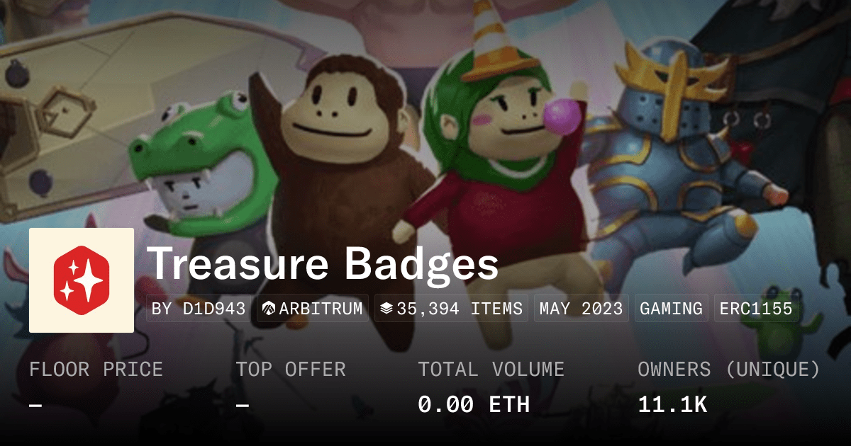 Treasure Badges - Collection | OpenSea