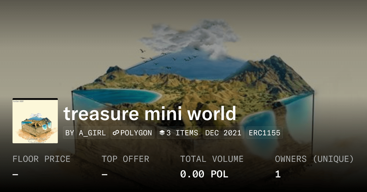 Treasure Mini World Collection Opensea