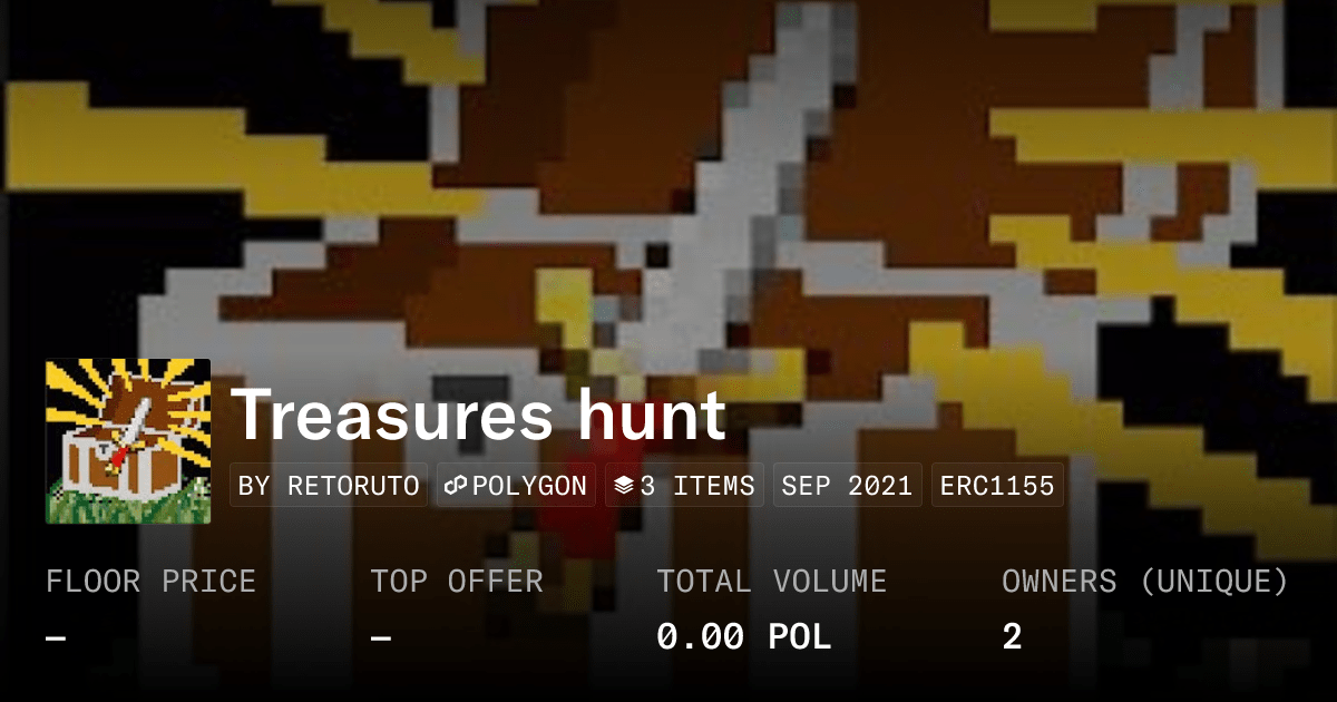 Treasures Hunt Collection Opensea