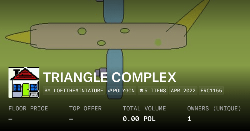 Triangle Complex Collection Opensea - Gorgeous Mountain Art - Desktop