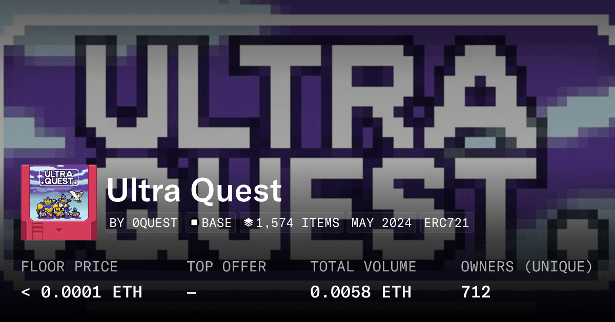 Ultra Quest Collection Opensea