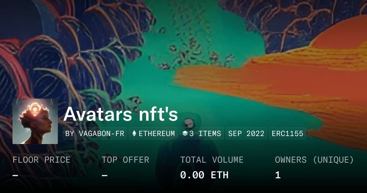 Avatars Nft S Collection Opensea