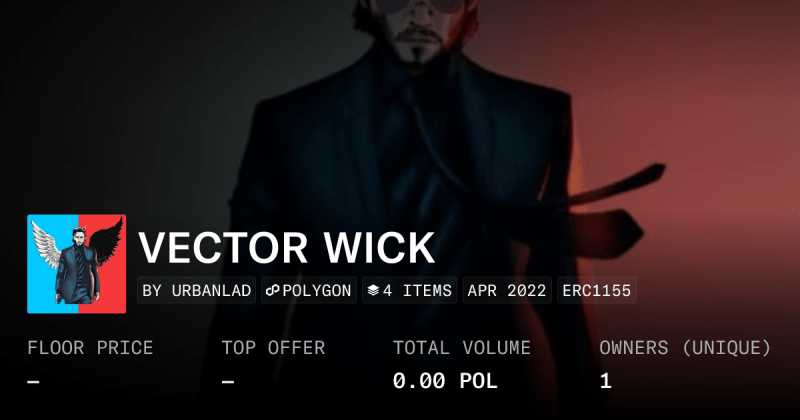 Vector Wick Collection Opensea - Dark Designs - Perfect High Resolution Collection