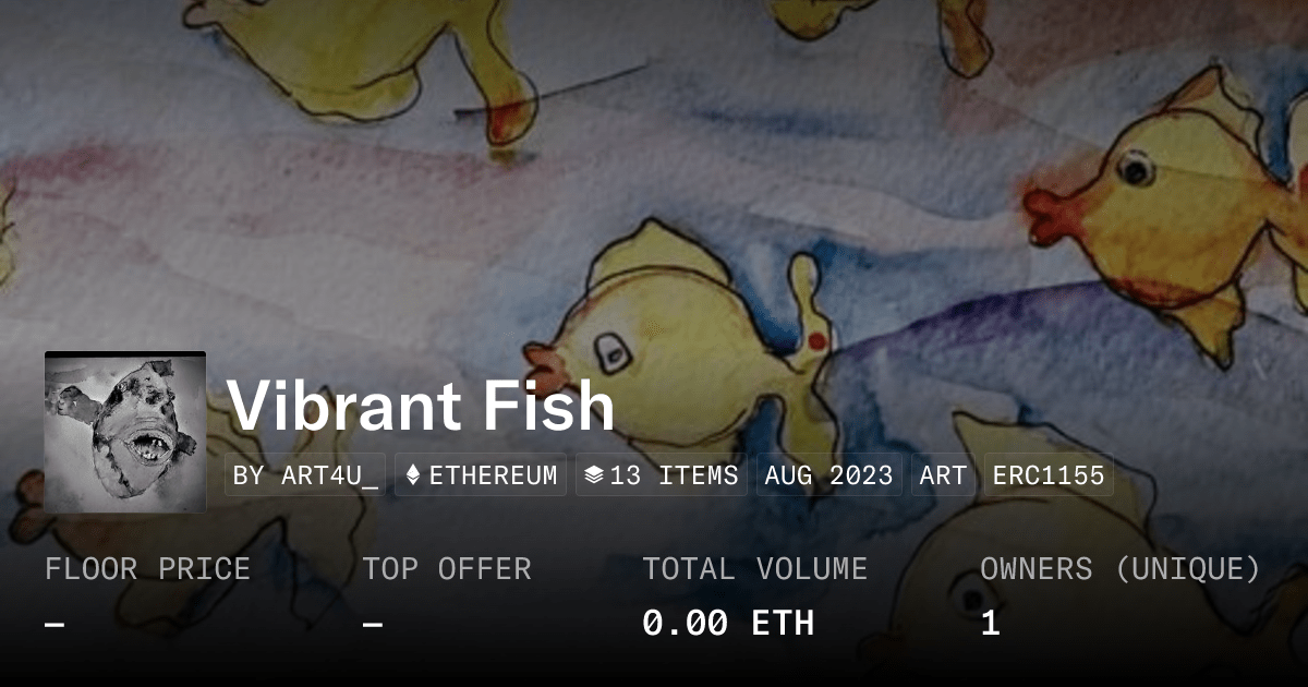 Vibrant Fish Collection Opensea